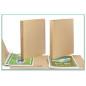 Cartella a 2 anelli diam 30mm Kraft avana I Love Green